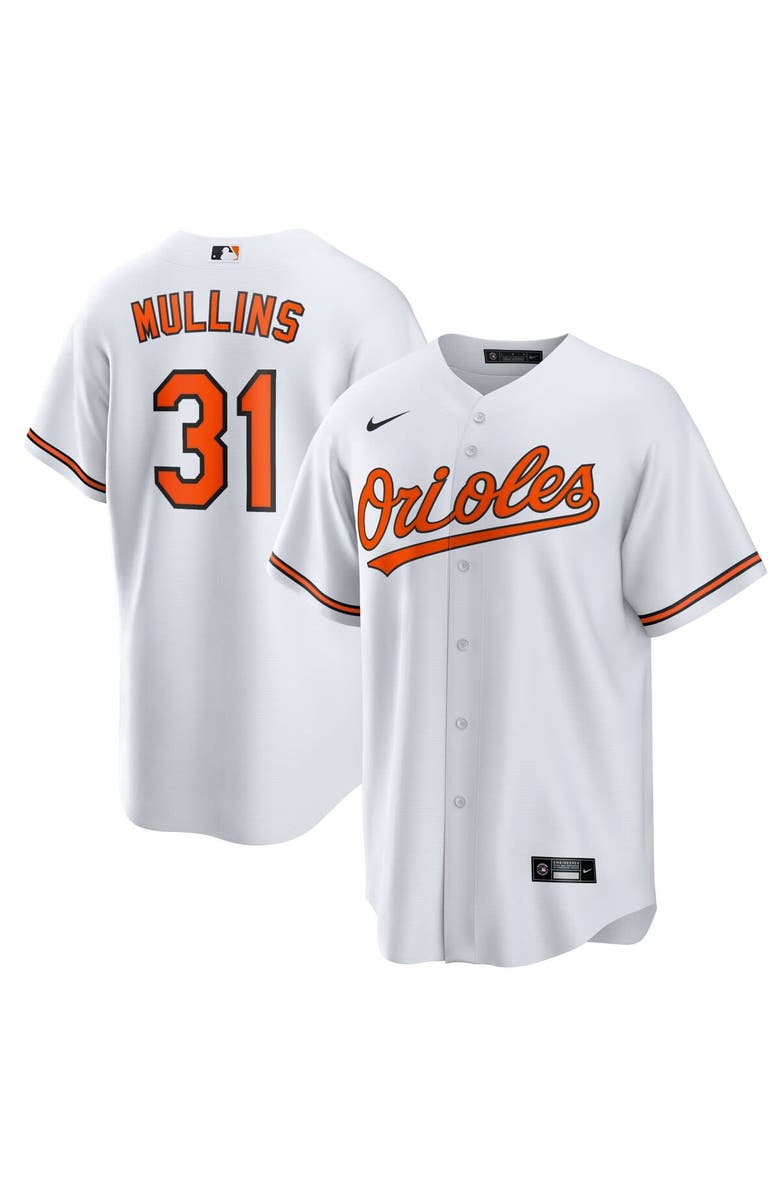 Nike Men's Nike Cedric Mullins White Baltimore Orioles Replica Player Jersey, Main, color,
