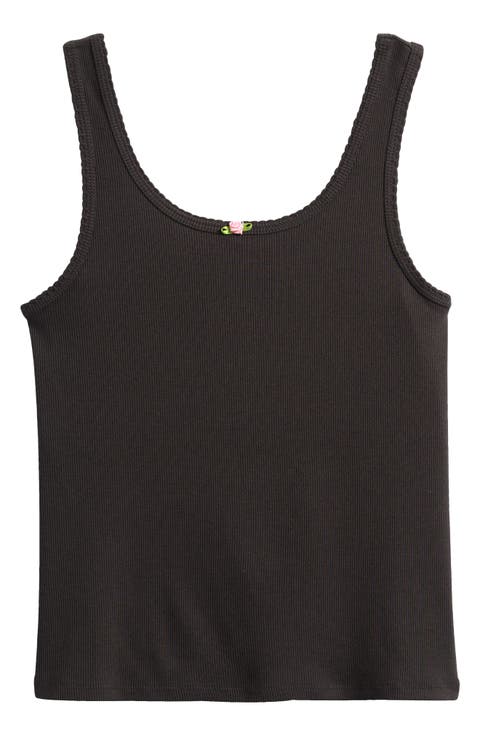 Kids' Sweet Rose Rib Tank (Big Kid)