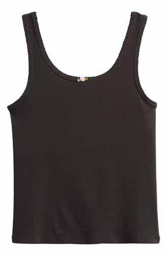 Treasure & Bond Kids' Sweet Rose Rib Tank