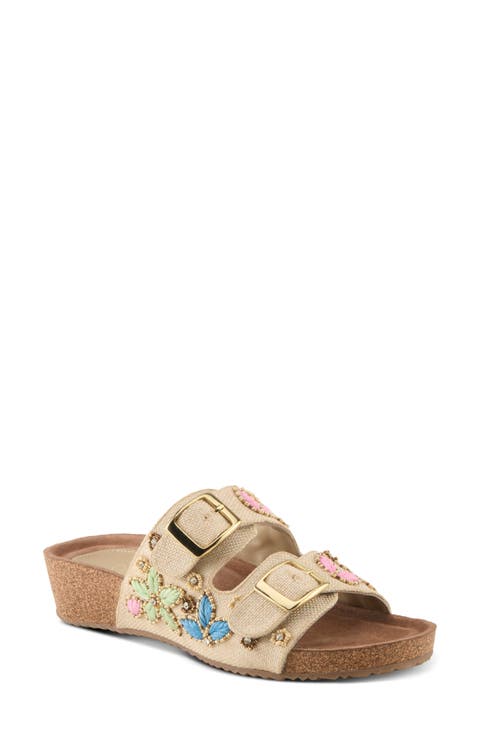 Miraflores Platform Wedge Slide Sandal (Women)