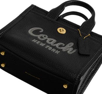 COACH Bubble 20 Leather Cargo Tote | Nordstrom
