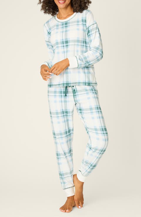 Winter Land Plaid Thermal Velour Pajamas