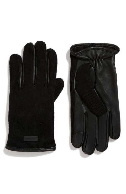 Heritage Leather & Knit Gloves