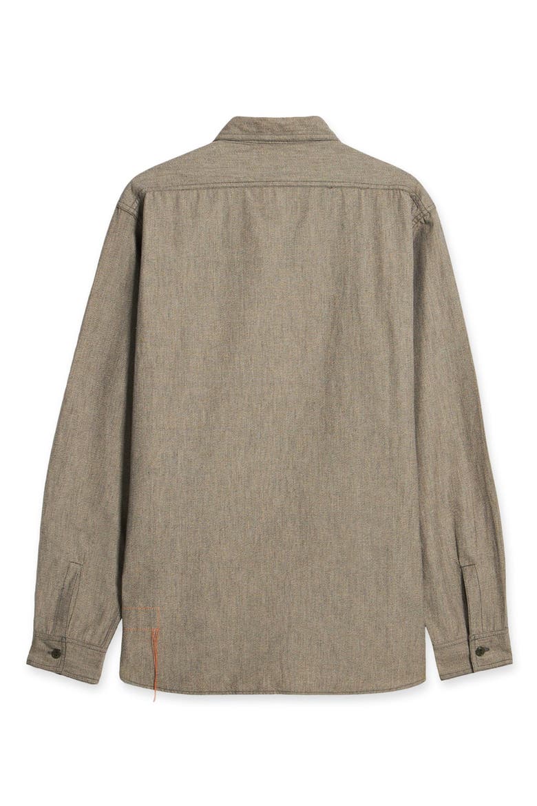 Otero Carbon Chambray Shirt, Alternate, color, GREY