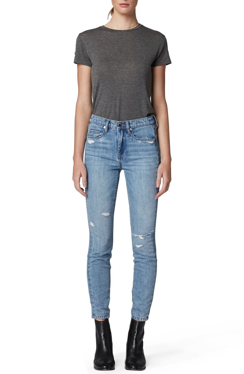 BLANKNYC The Bond Distressed Jeggings, Alternate, color, 