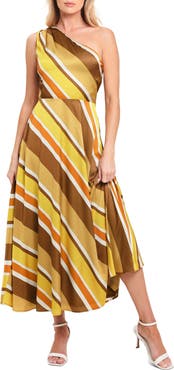 FLYING TOMATO Print Midi Dress