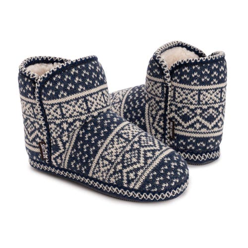 Muk Luks Leigh Bootie Slipper In Multi