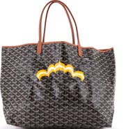 Pre-Owned Goyard Saint Louis Tote Printed Coated Canvas GM