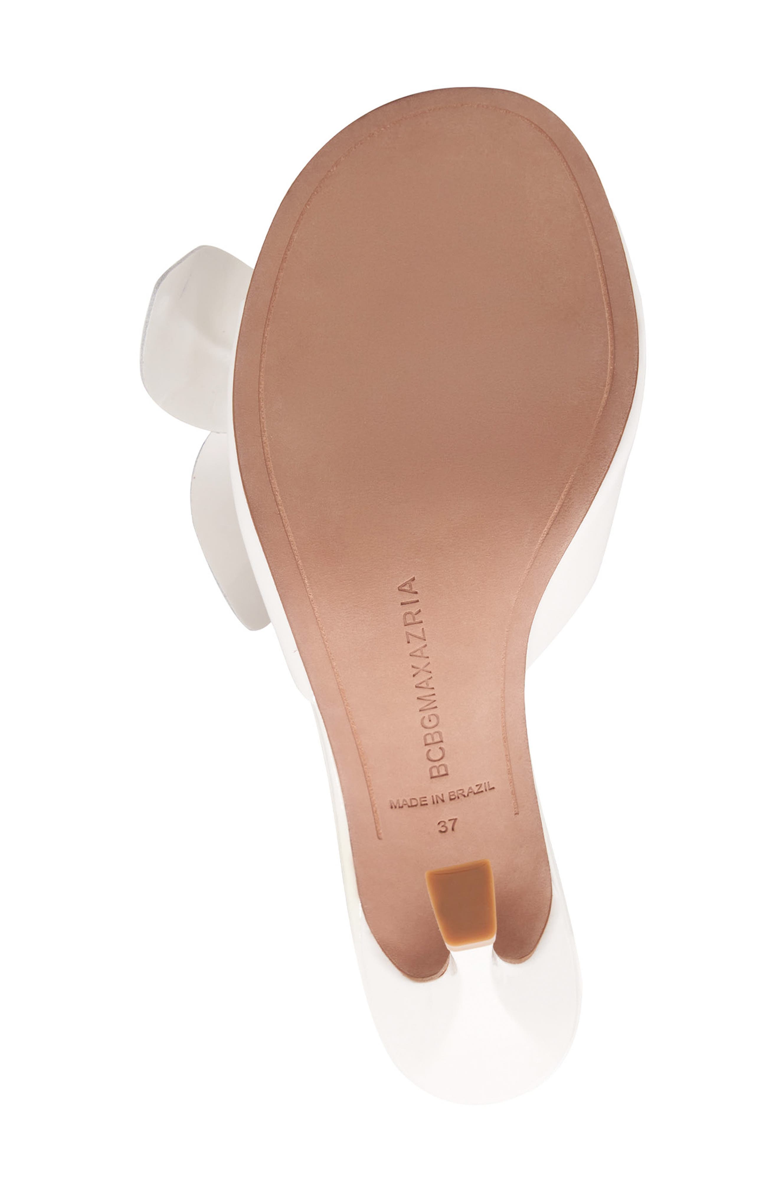 BCBGMAXAZRIA Aeryn Slide Sandal, Alternate, color, White