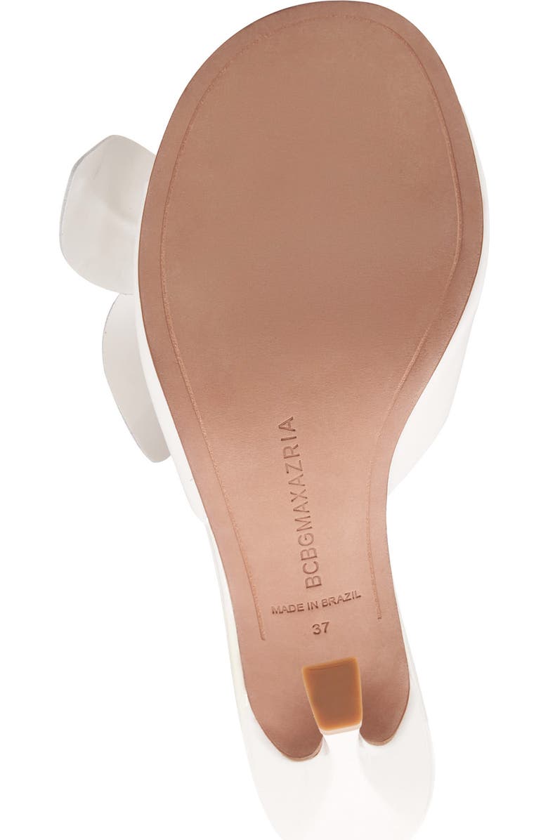 BCBGMAXAZRIA Aeryn Slide Sandal, Alternate, color, White