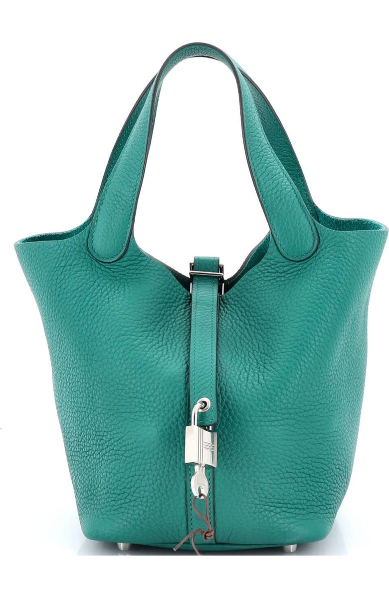 Pre-Owned Hermes Picotin Lock Bag Clemence PM, Main, color,