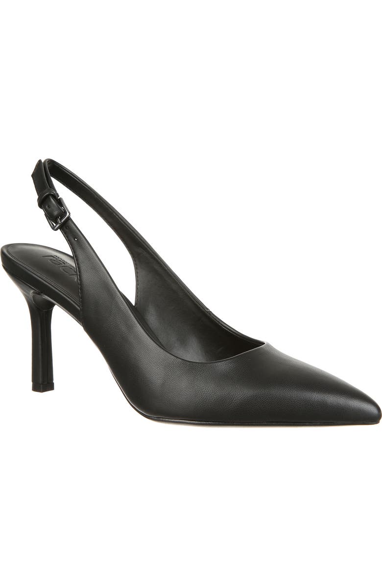 NORDSTROM RACK Priscilla Slingback Pump, Main, color, Black