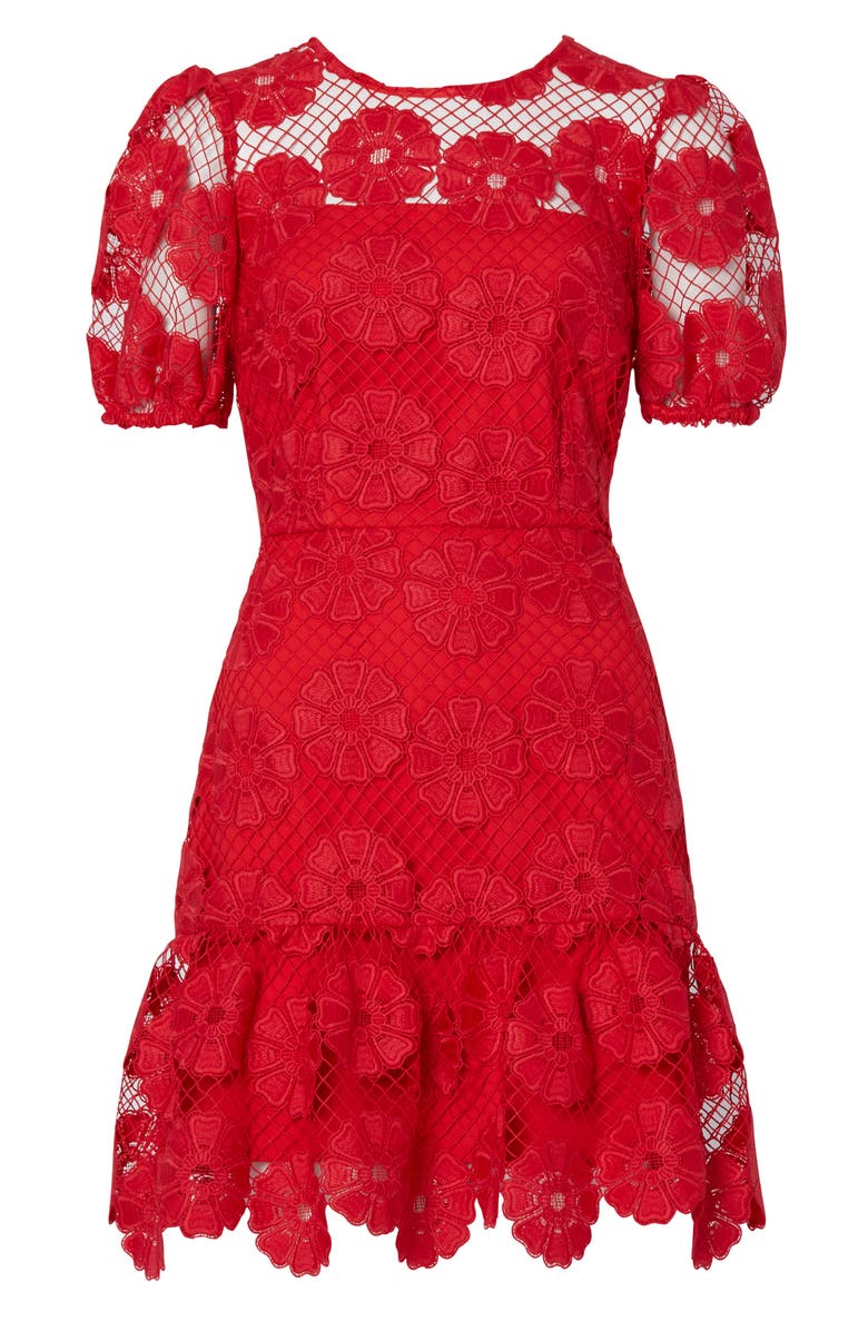 Milly Yasmin Gerber Daisty Lace Dress, Alternate, color,