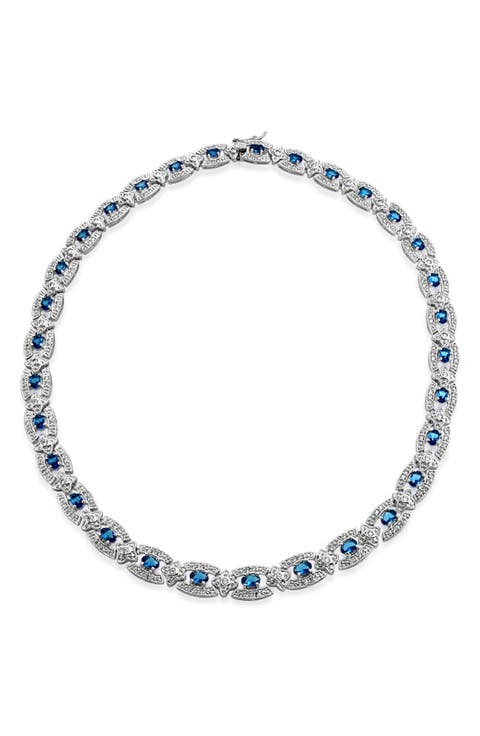 Crystal Pavé Collar Necklace