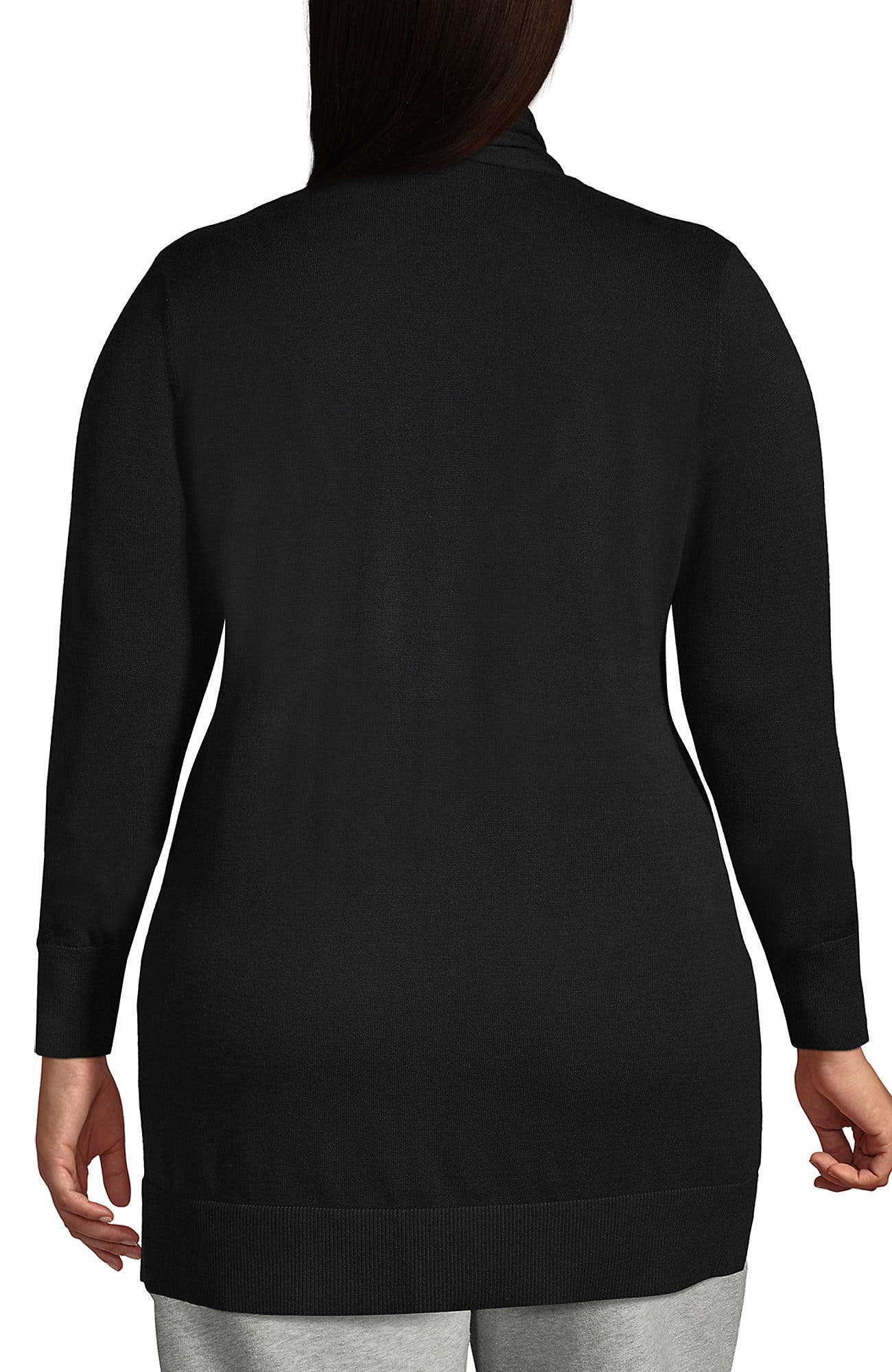 Long Sleeve Open Long Cardigan Sweater - image 2