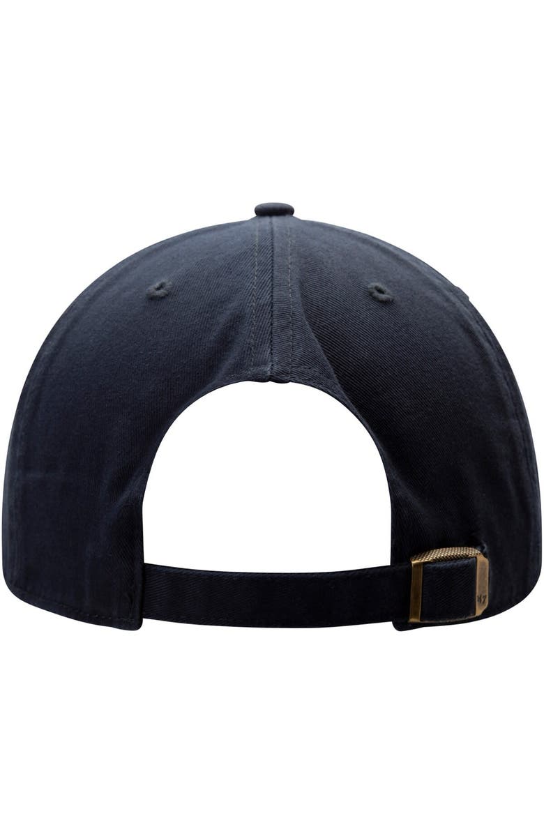 '47 Men's '47 Navy Colorado Avalanche Clean Up Alternate Logo Adjustable Hat, Alternate, color, 