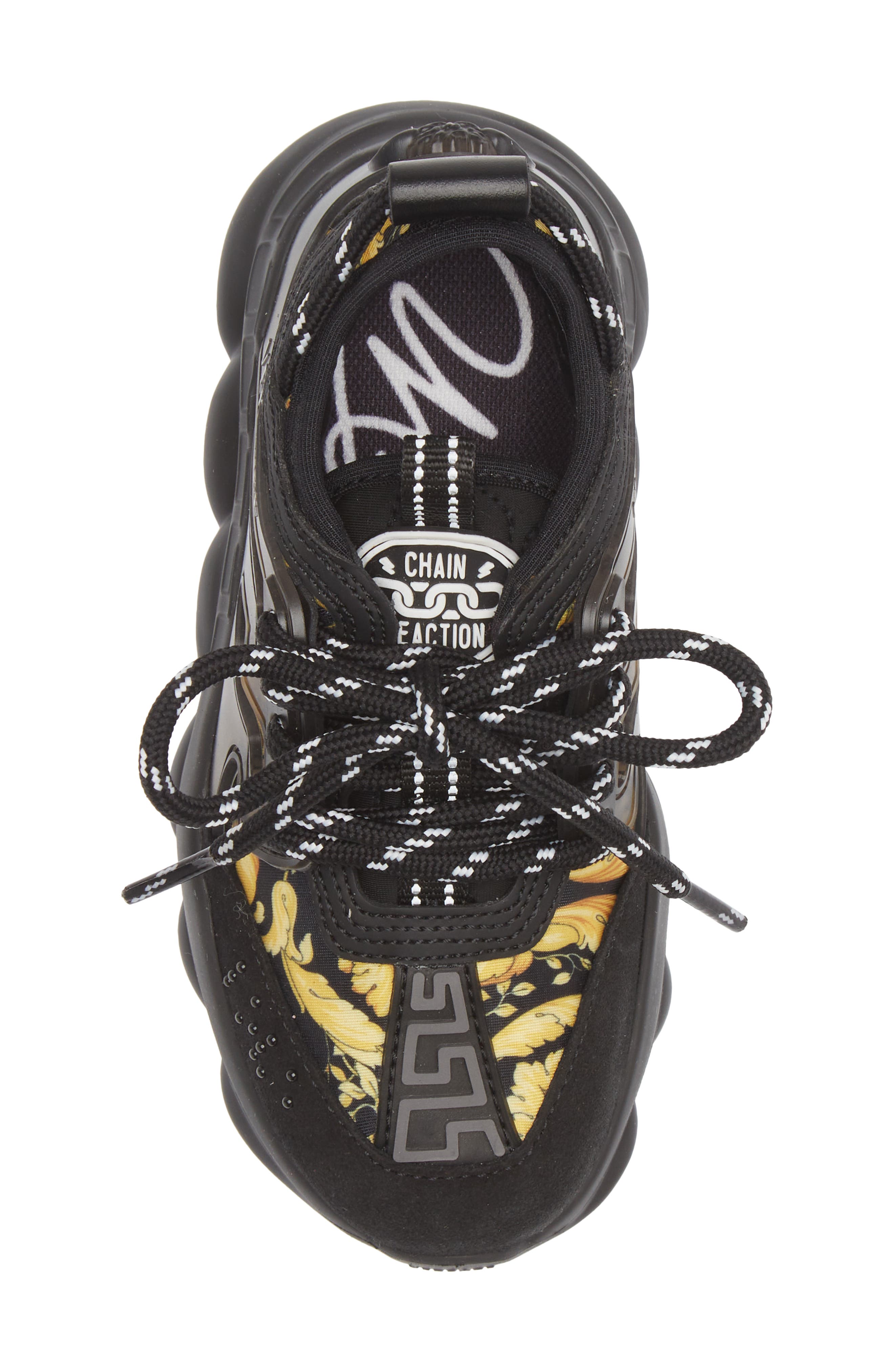 Versace Chain Reaction Sneaker, Alternate, color, 