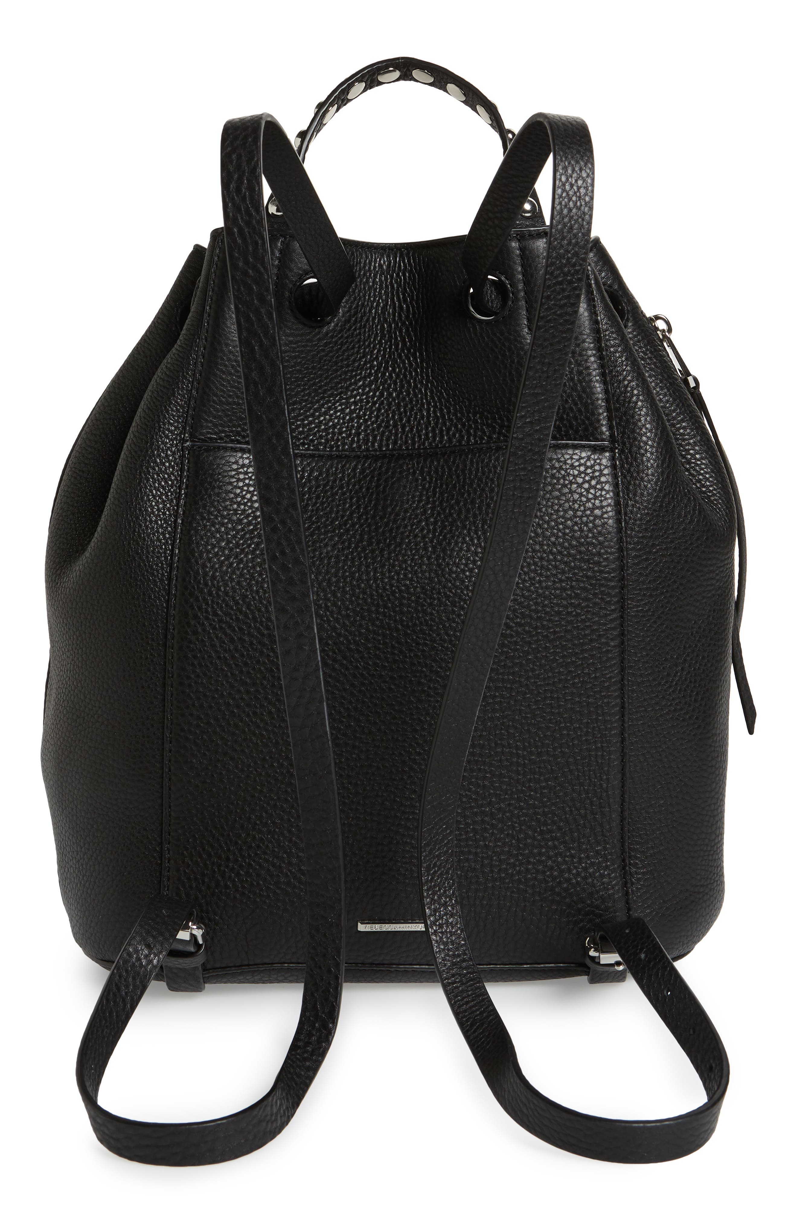 Rebecca Minkoff Blythe Leather Backpack, Alternate, color, 