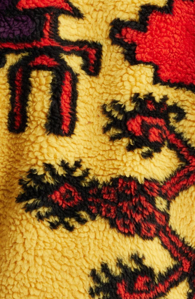 Obey Moroccan Rug Fleece Jacket, Alternate, color, 