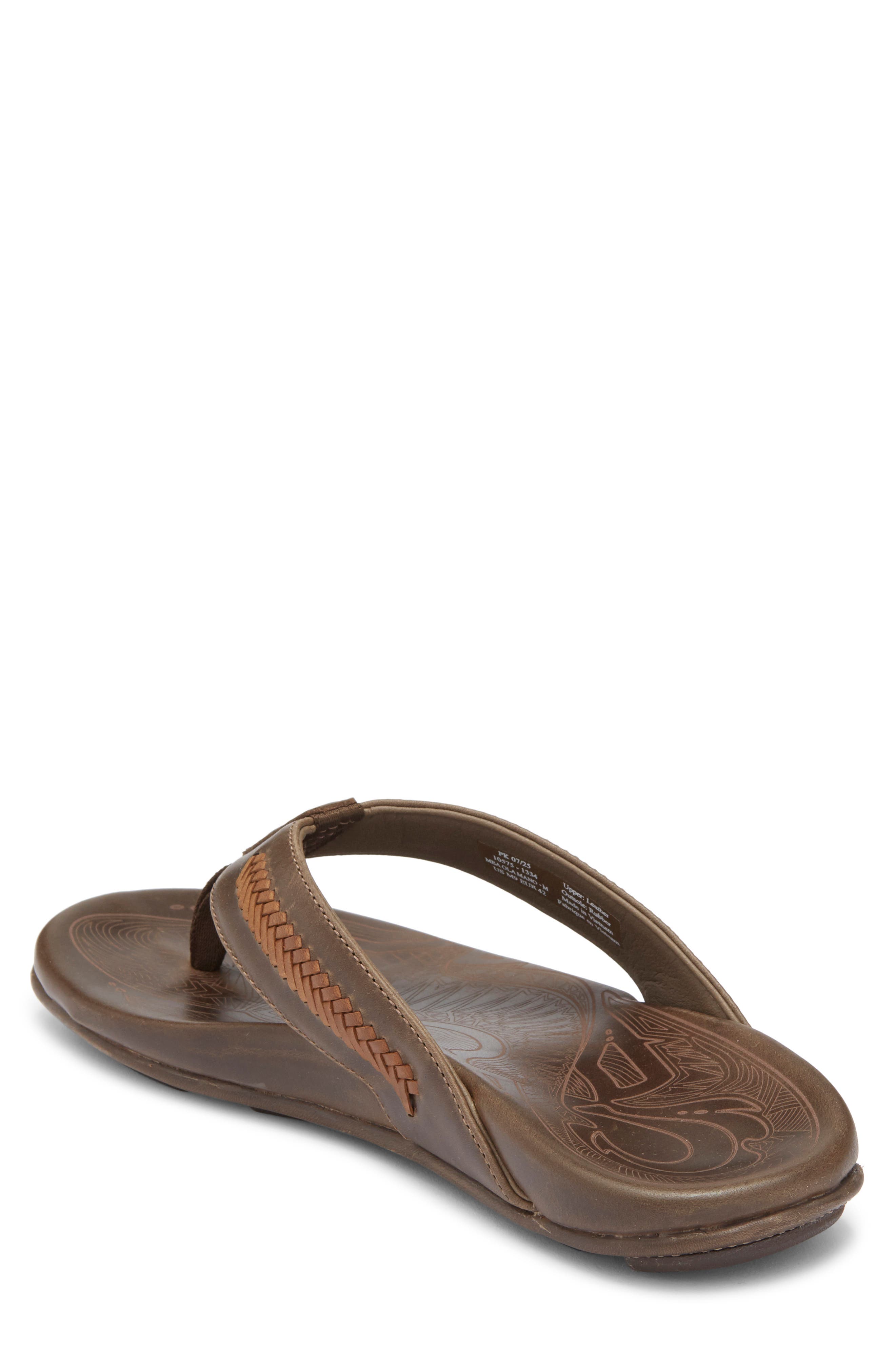 Mea Ola Mano Sandal, Alternate, color, MUSTANG / TAN