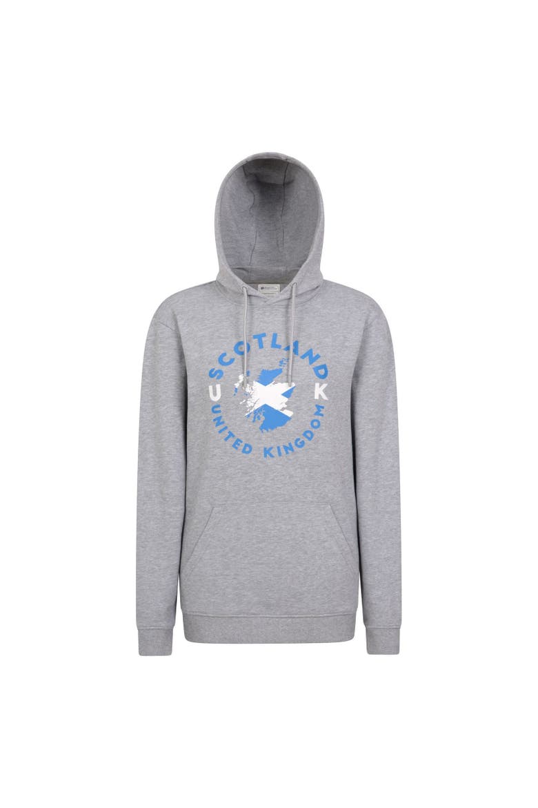 Scottish Flag Overhead Hoodie, Main, color, Light Grey