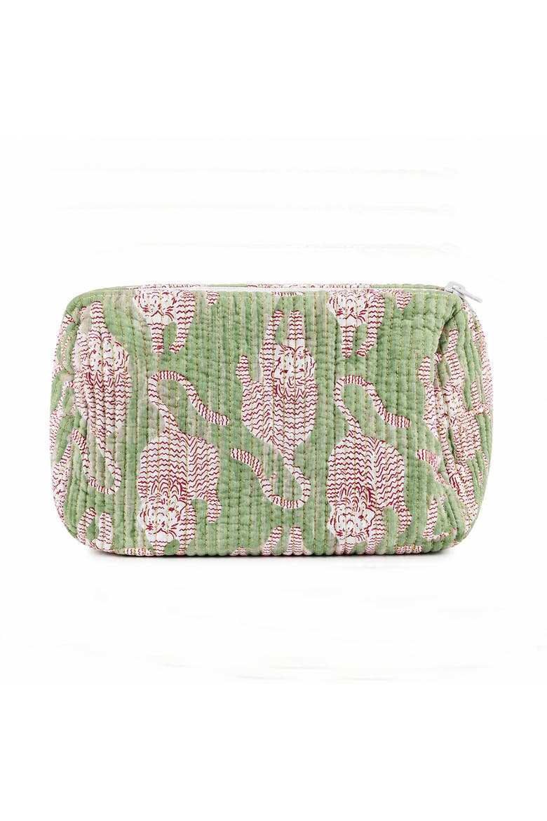 Cats in Cosmetic Pouch, Main, color, Pink