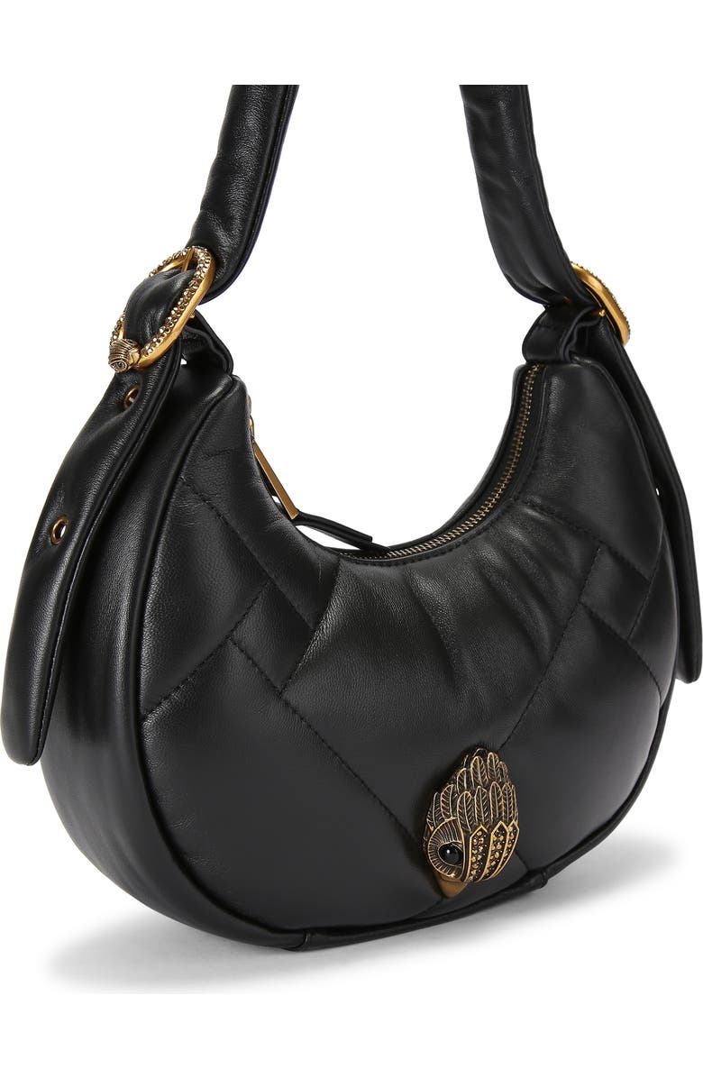 Kurt Geiger London Small Kensington Puff Quilted Leather Hobo Bag, Alternate, color,