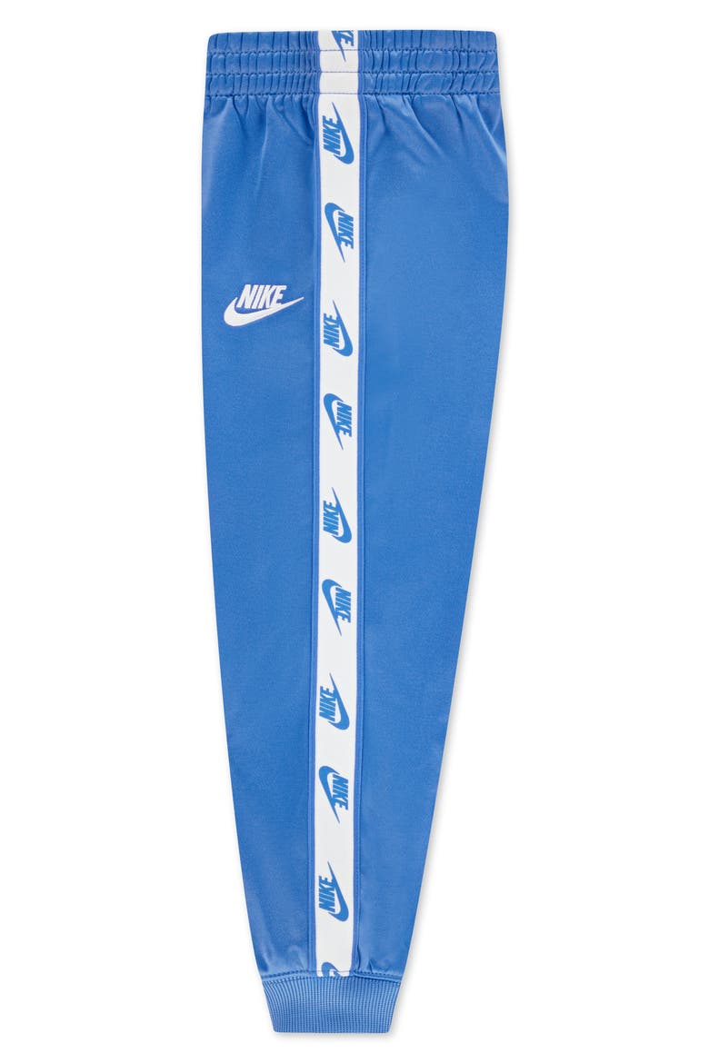 Kids' Logo Tape Track Jacket & Joggers Set, Alternate, color, LIGHT PHOTO BLUE