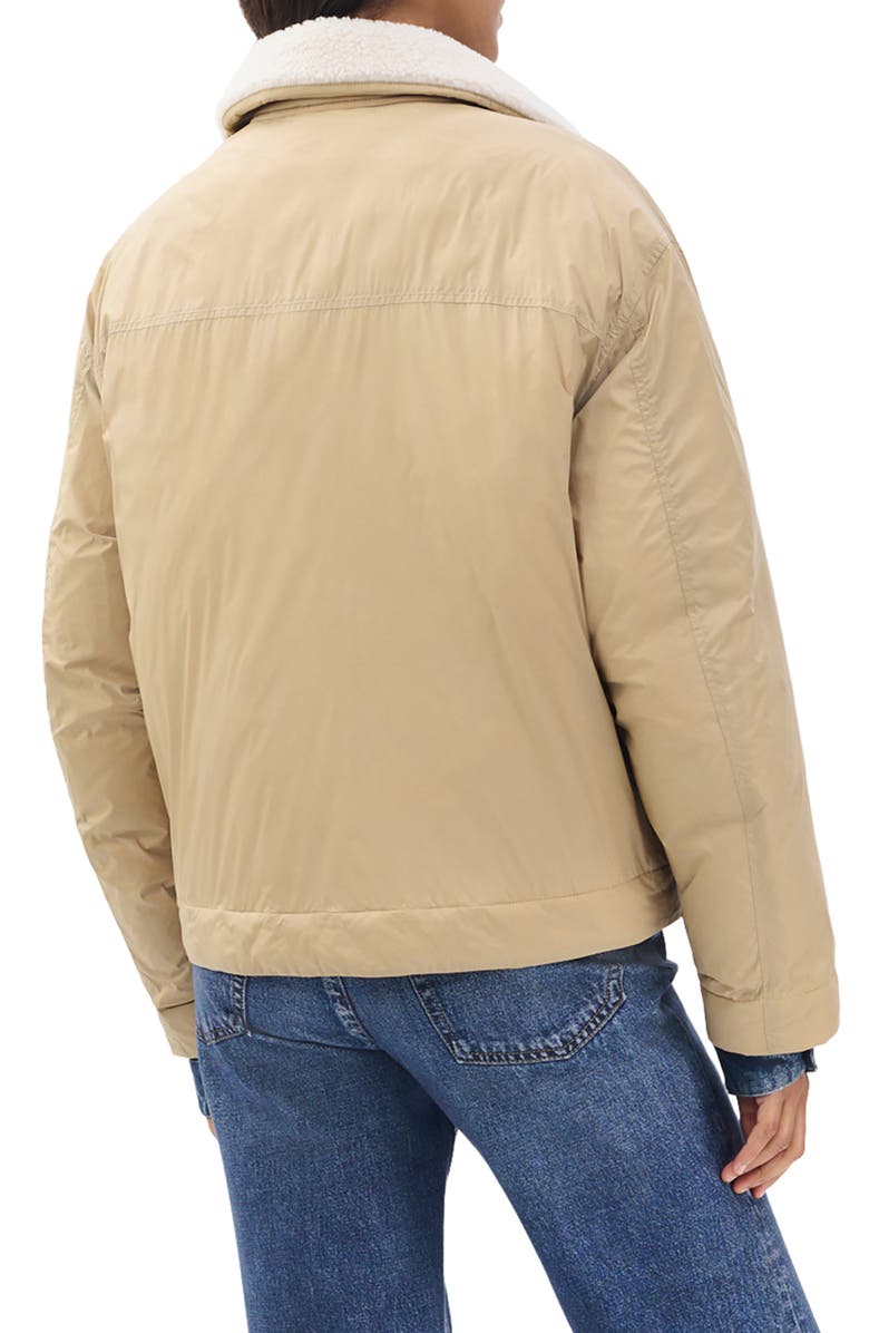 rag & bone Nonie Down Jacket, Alternate, color, Khaki