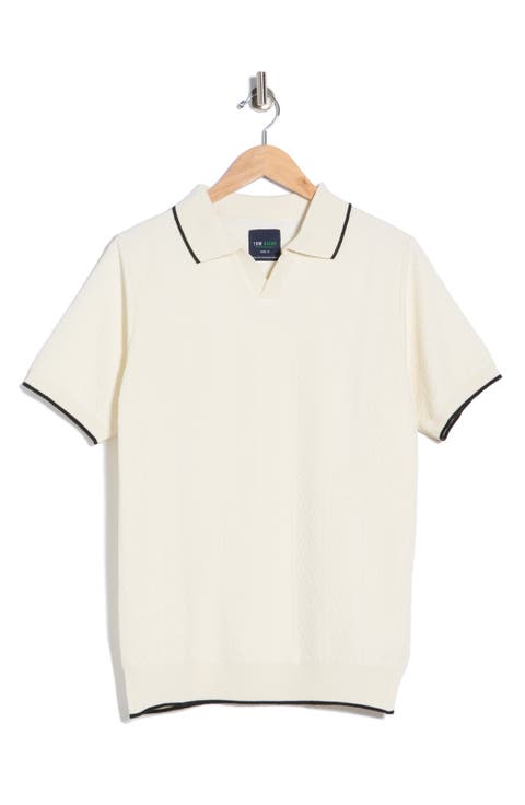 Johnny Collar Knit Polo Sweater