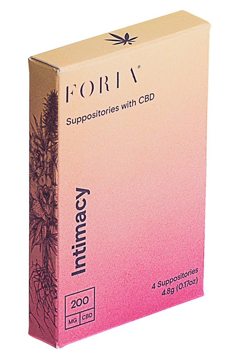 Intimacy Suppositories with CBD, Main, color, NO COLOR