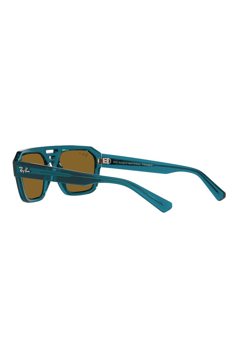 Corrigan 54mm Polarized Irregular Sunglasses, Alternate, color, LIGHT BLUE