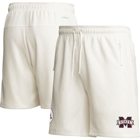 Men's adidas Cream Mississippi State Bulldogs Zero Dye AEROREADY Shorts