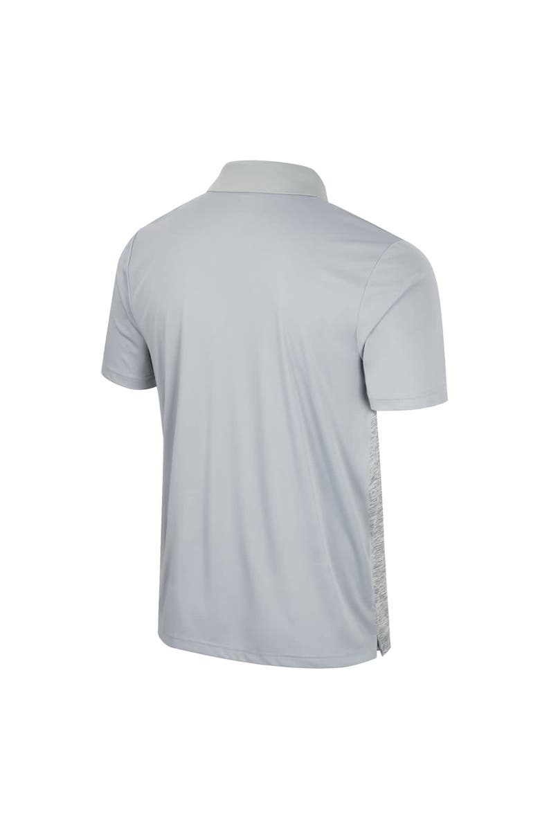 COLOSSEUM Men's Colosseum Gray Penn State Nittany Lions Cybernetic Polo, Alternate, color,
