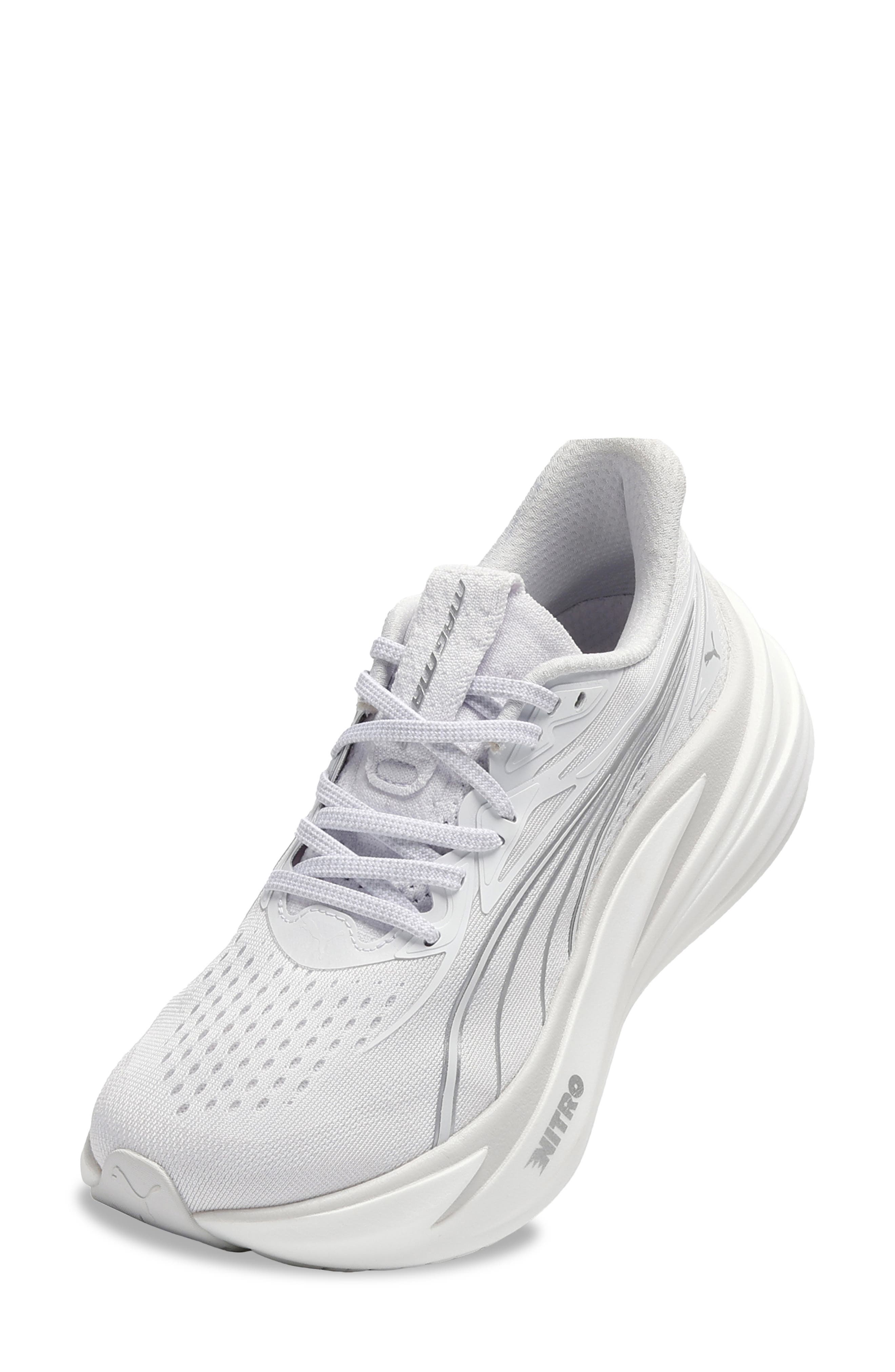 MagMax NITRO™ 2 Running Shoe, Alternate, color, PUMA WHITE/ PUMA SILVER