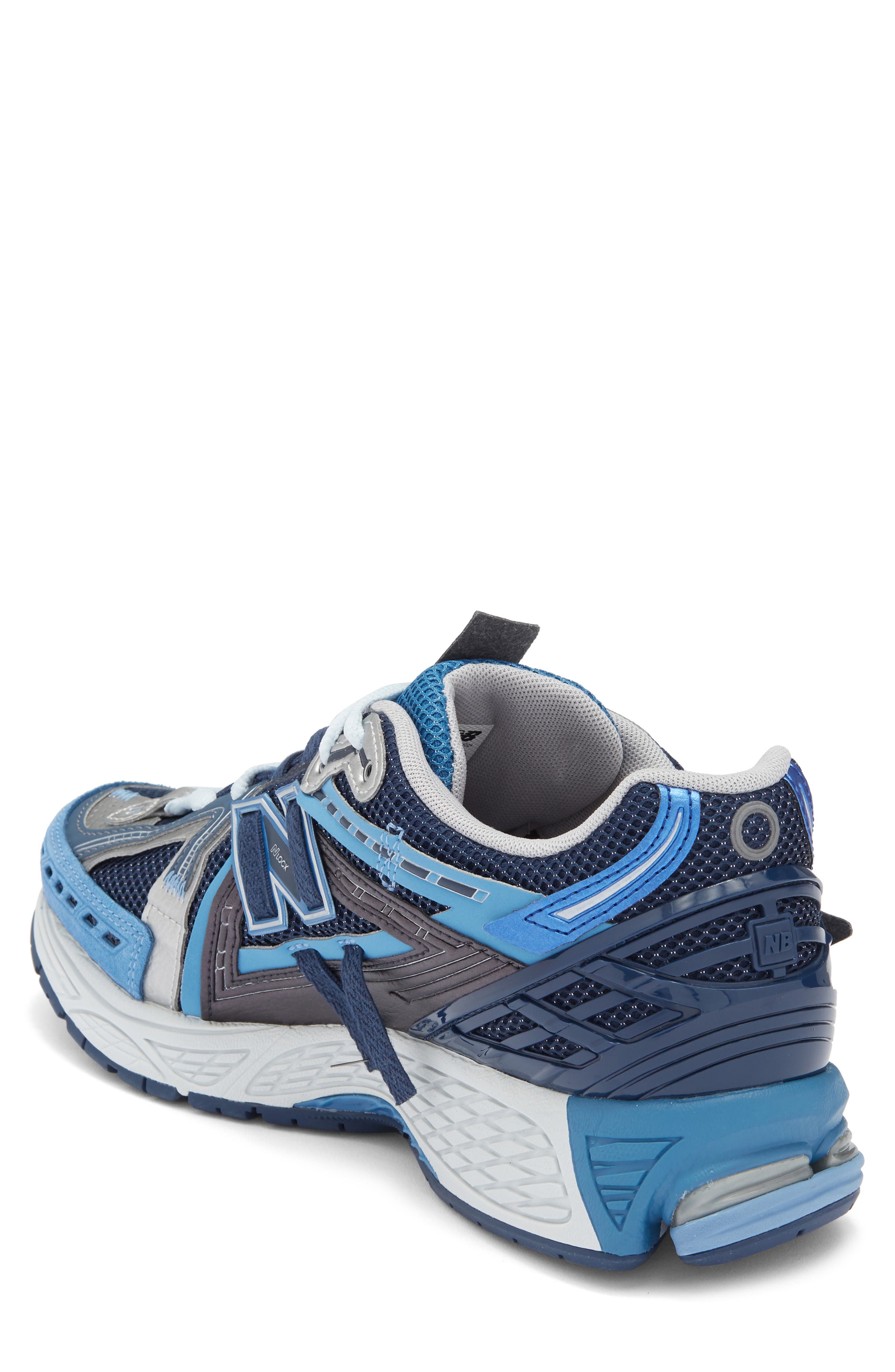 New Balance Gender Inclusive 1906A Running Shoe, Alternate, color, Sea Stone/ Nb Navy