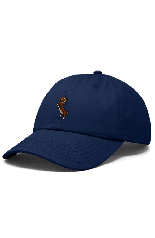 DALIX DALIX DACHSHUND EMBROIDERED DAD CAP