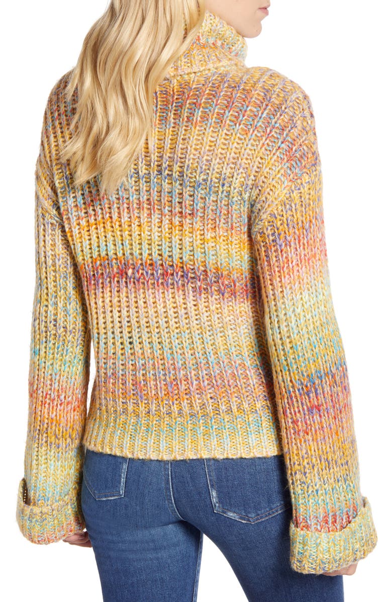 RD Style Ombré Turtleneck Sweater, Alternate, color, 