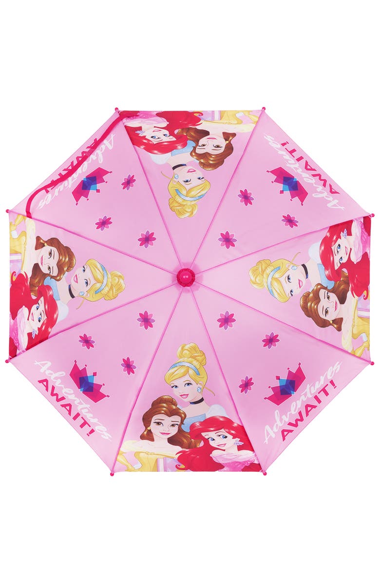 Disney Princess "Adventures Await" Kids Umbrella, Alternate, color, Pink