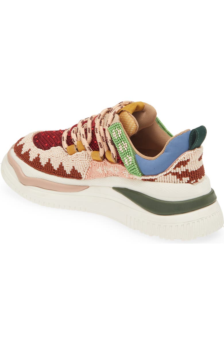 FARM Rio Beaded Platform Sneaker, Alternate, color,