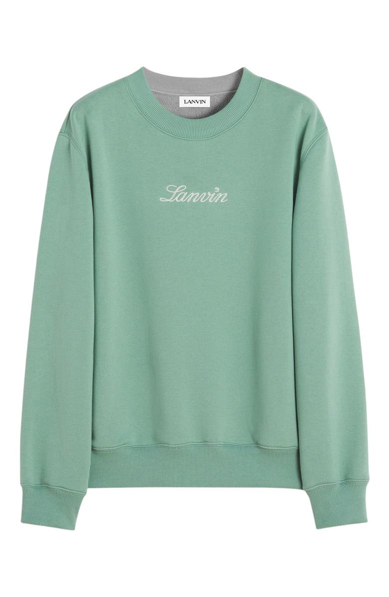 Lanvin EMBROIDERED SWEATSHIRT, Alternate, color, 