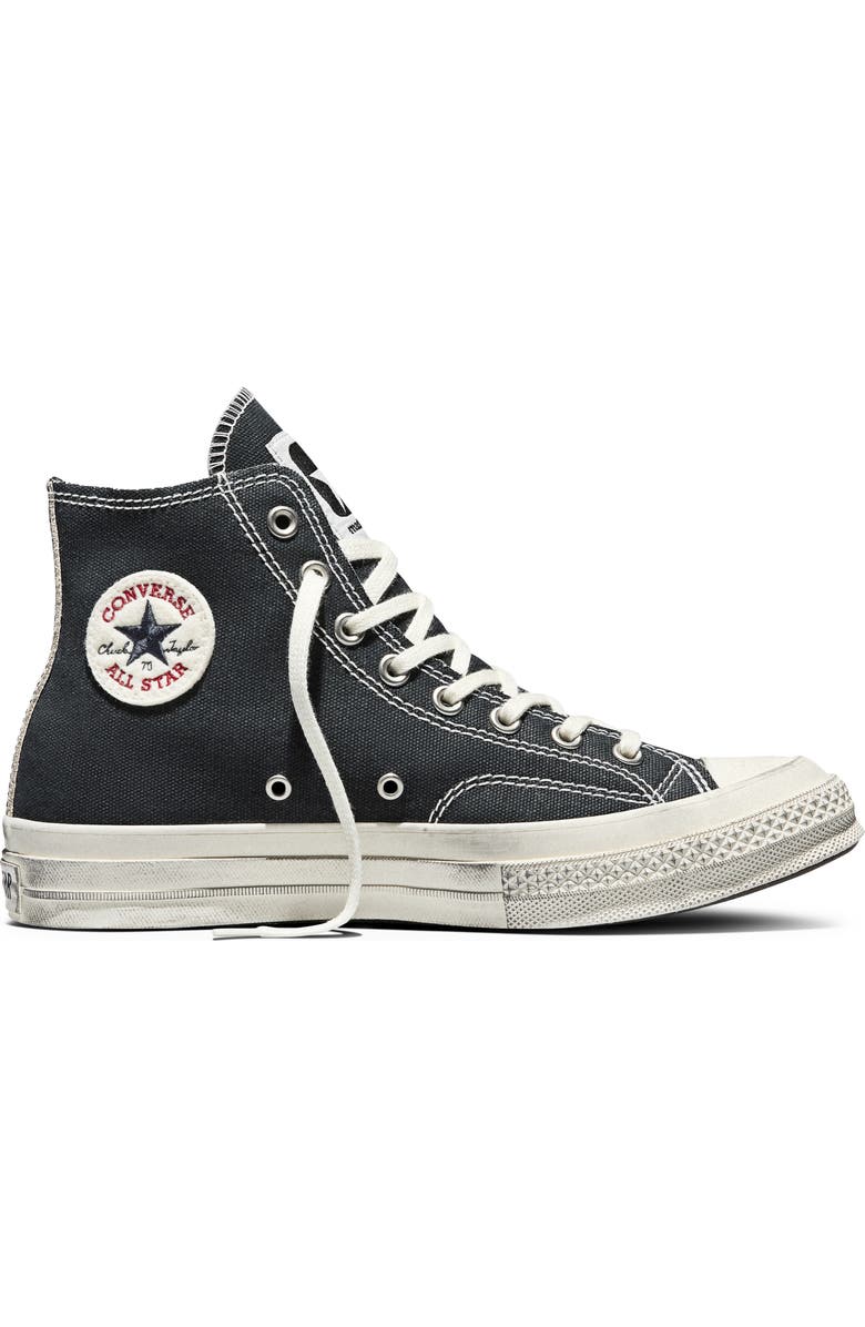 Converse Chuck Taylor All Star High Top Sneaker, Alternate, color, Black/ Egret/ Black