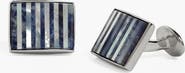 David Donahue Mother-of-Pearl & Sodalite Cuff Links