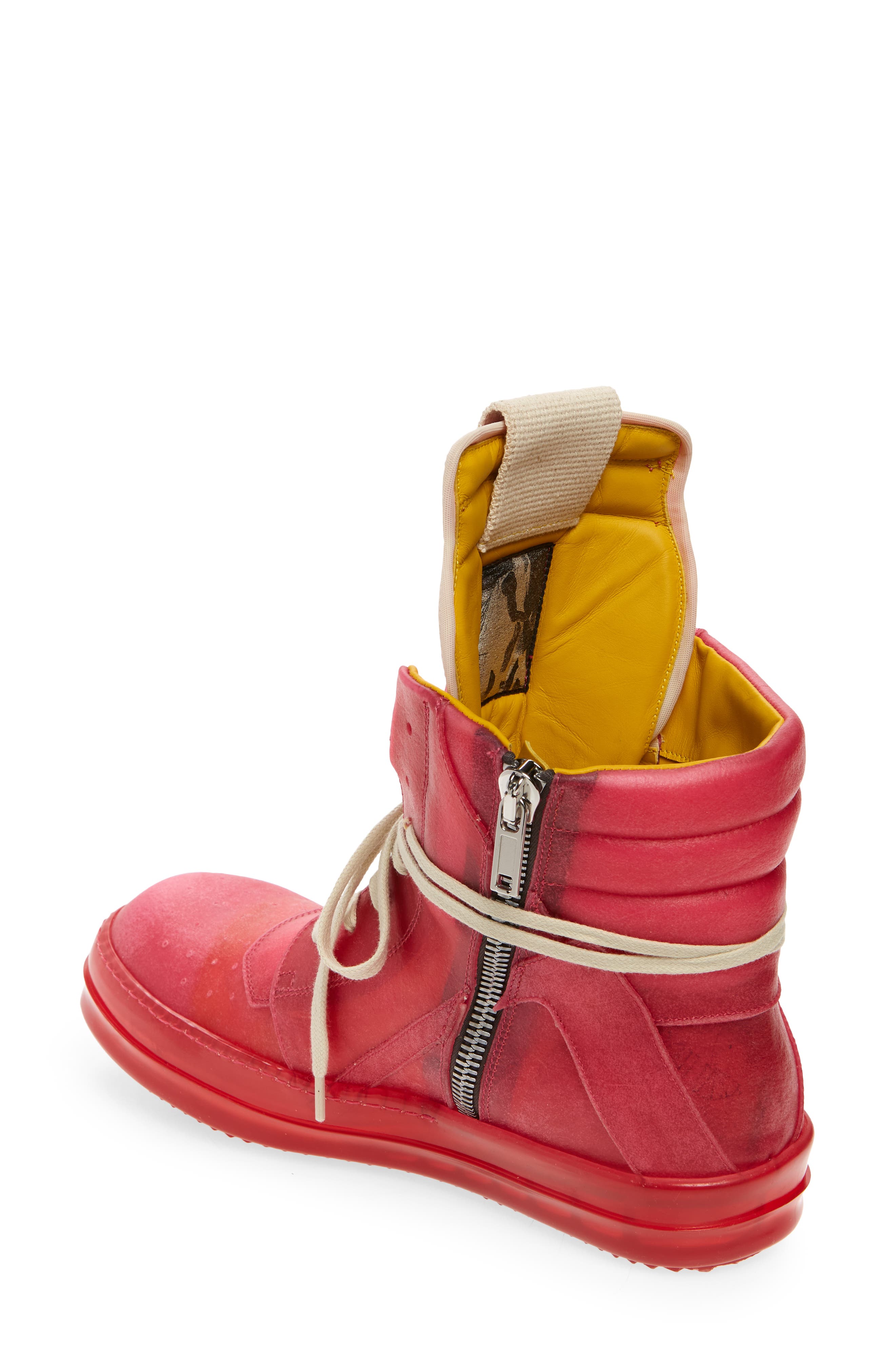 Rick Owens Geobasket High Top Sneaker, Alternate, color, 