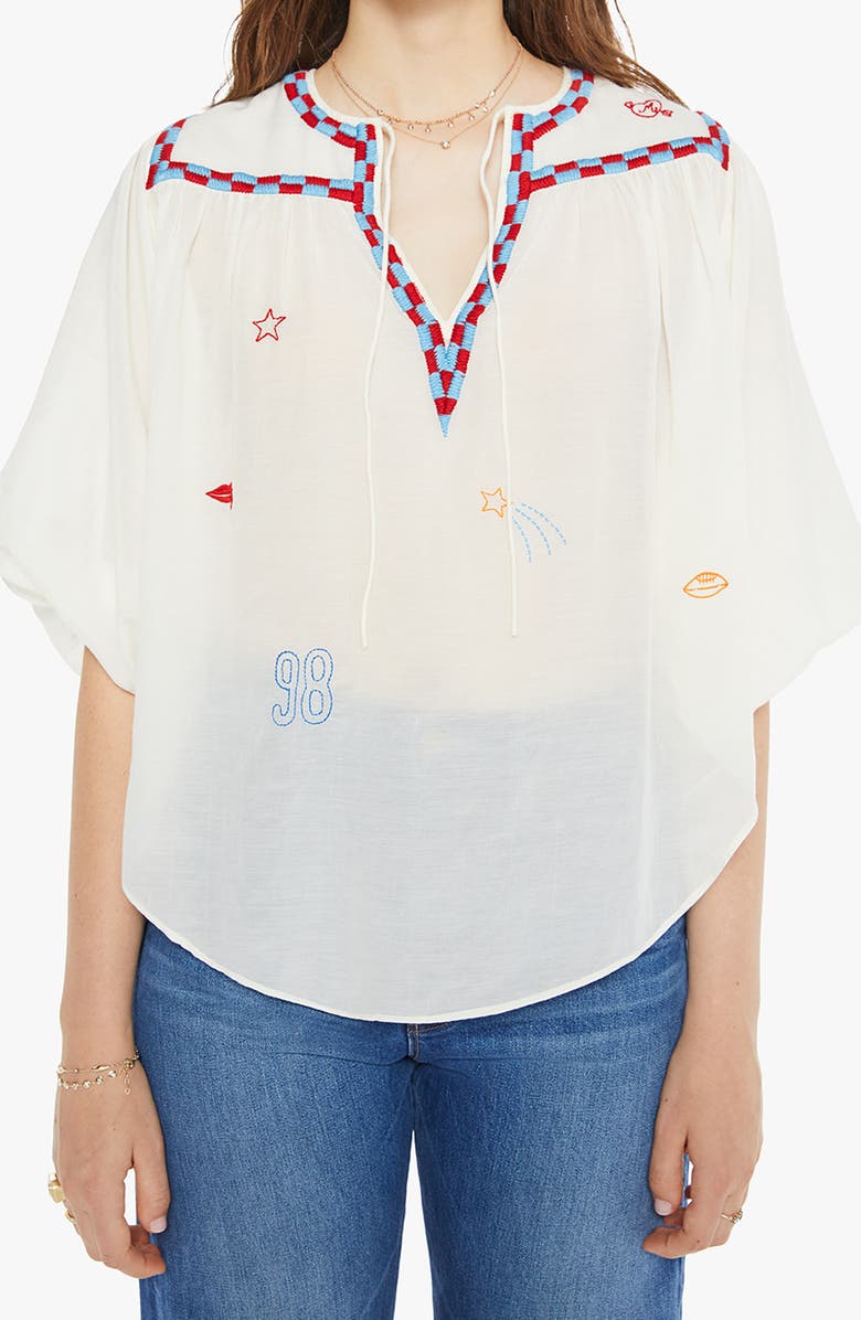 MOTHER The Breeze Yoke Top, Alternate, color, 