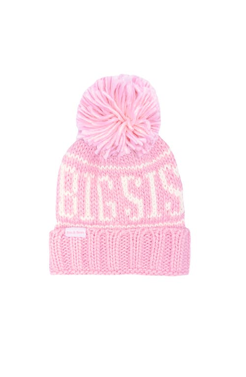 Bits & Bows Big Sis Bobble Hat in Pink  product