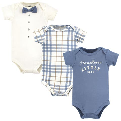Little Soft Cotton All-in-One Outfits, Set of 3 (Baby)