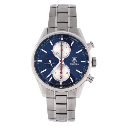 Carrera Calibre 1887 Limited Edition Chronograph Automatic Watch Stainless Steel 41