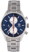Pre-Owned Tag Heuer Carrera Calibre 1887 Limited Edition Chronograph Automatic Watch Stainless Steel 41