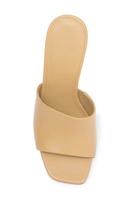 Vince Pia Wedge Sandal In Blonde